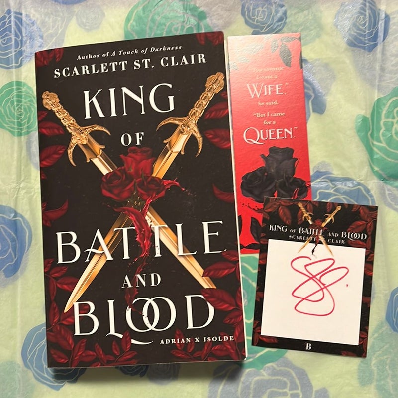King of Battle and Blood (Signed Bookplate)
