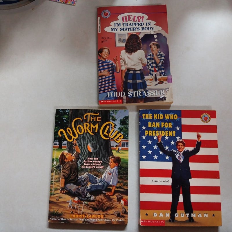 3 BOOKS - JUVENILE CHAPTER BOOKS