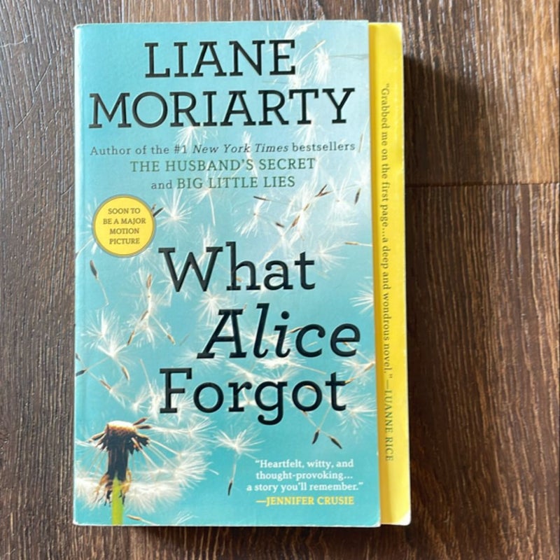 What Alice Forgot