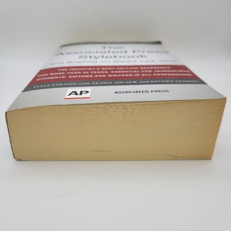 The Associated Press Stylebook 2018