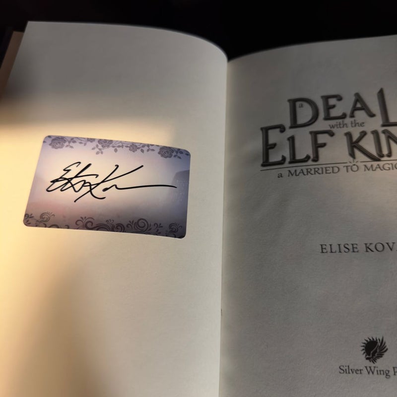 A Deal With the Elf King Signed