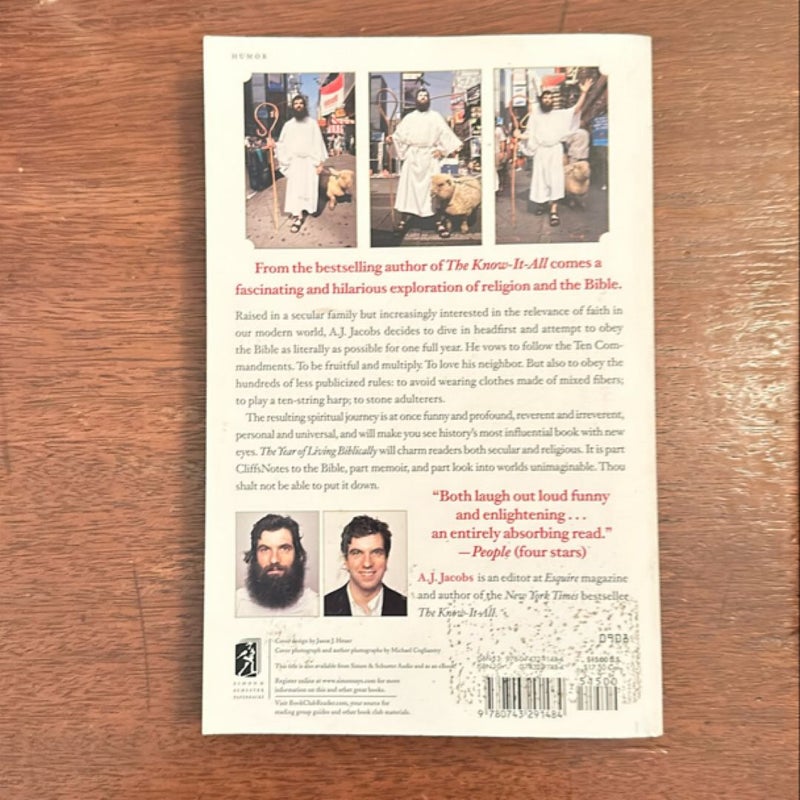 The Year of Living Biblically
