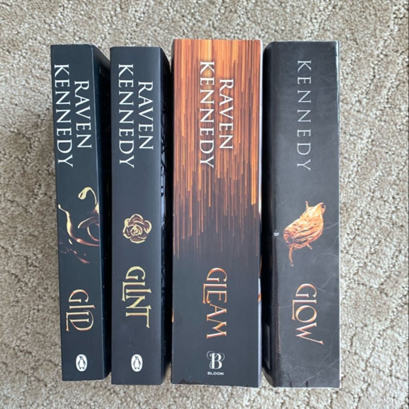 Gild, Glint, Gleam, Glow bundle (Plated Prisoner series)