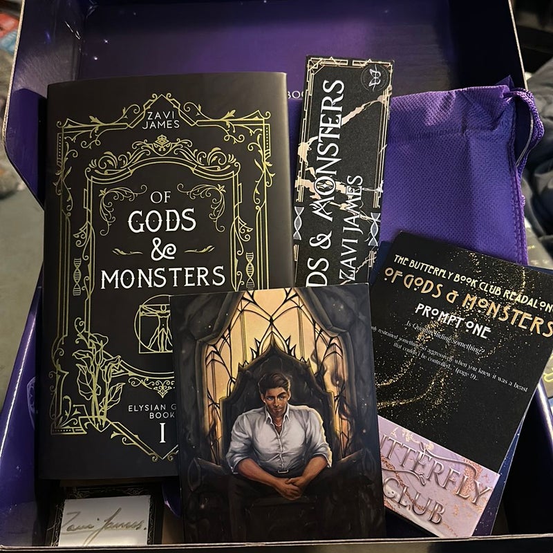 Of Gods and Monsters (Butterfly Book Club Signed Special Edition Box)