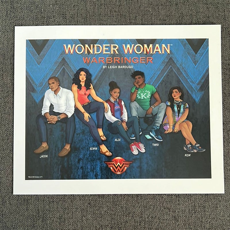 Wonder Woman: Warbringer art print