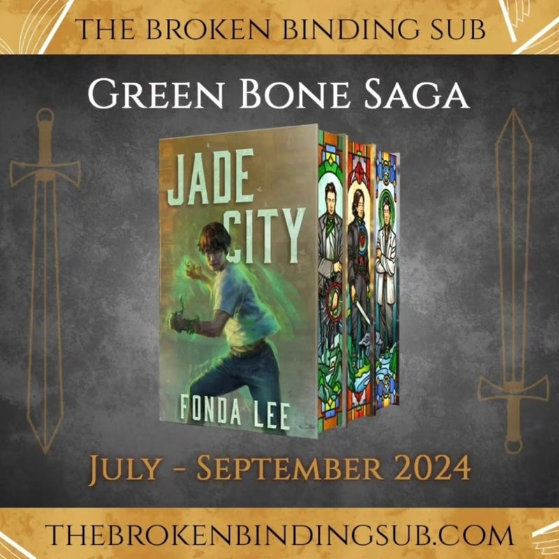 Jade City, Jade War, Jade Legacy Broken Binding Tier 1 Edition 