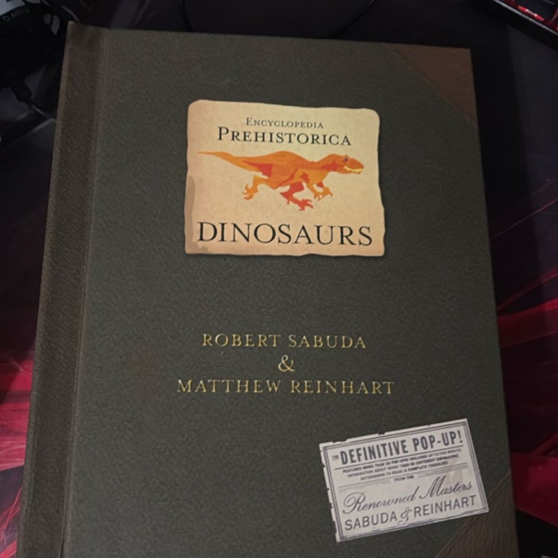 Encyclopedia Prehistorica Dinosaurs Pop-Up
