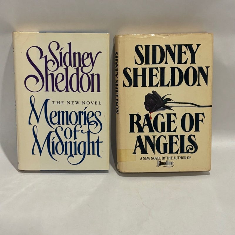 Sidney Sheldon Books Hardcover Lot Of 2