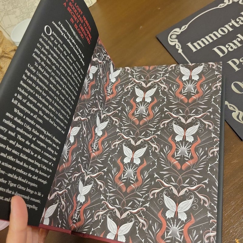 Immortal Dark with Overlays *Signed Owlcrate Special Edition*