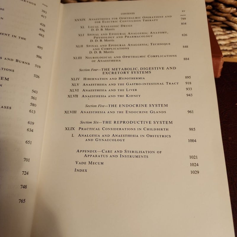 A Practice of Anaesthesia