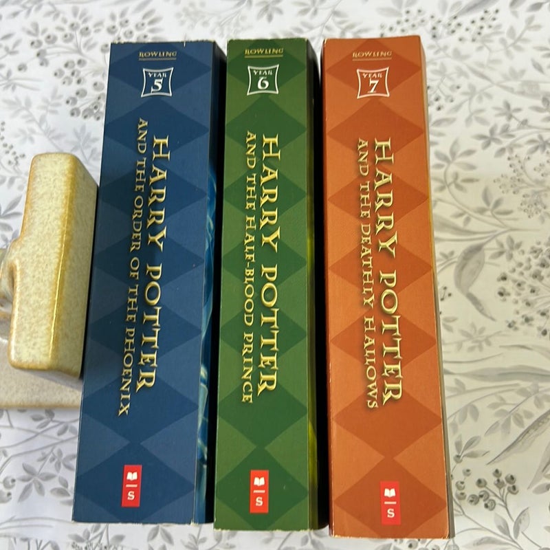 Harry Potter Paperback 5-7 Bundle by J. K. Rowling, Paperback | Pangobooks Harry Potter Paperback 5-7 Bundle by J. K. Rowling, Paperback | Pangobooks