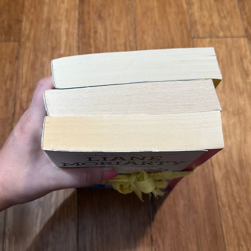 Liane Moriarty 3 Book Bundle! Big Little Lies, The Husband’s Secret, What Alice Forgot