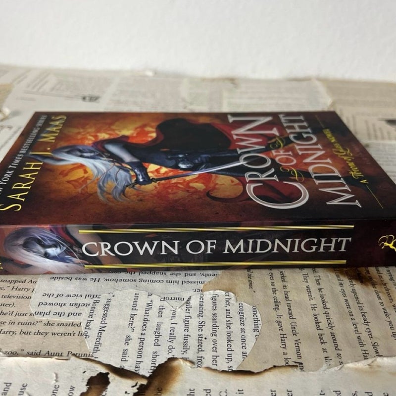 OOP original crown of midnight paperback