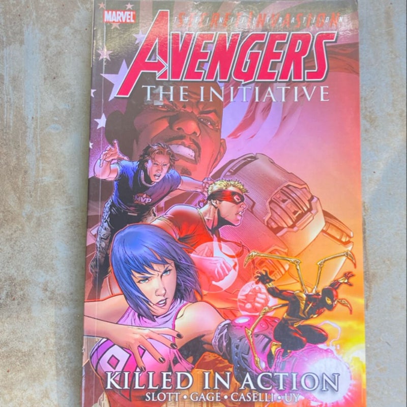 Avengers, the initiative; Killed in Action