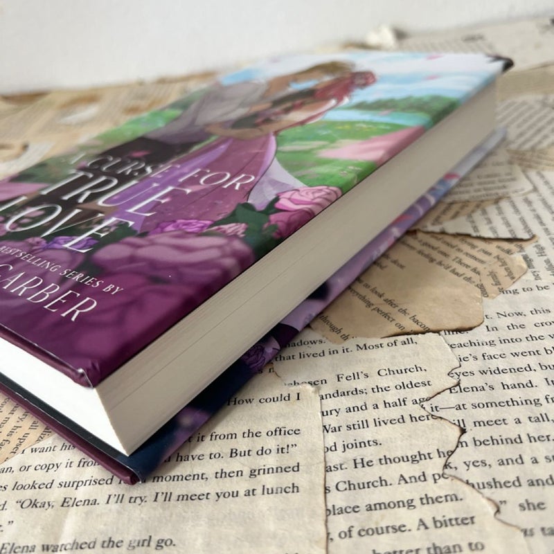 A curse for true love special edition dust jacket hardcover