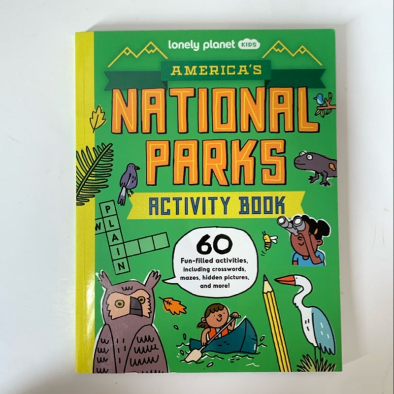 Lonely Planet Kids America's National Parks Activity Book