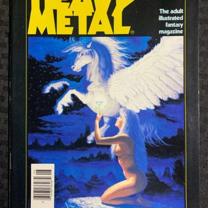 1983 Aug HEAVY METAL Magazine Captain Beefheart Interview