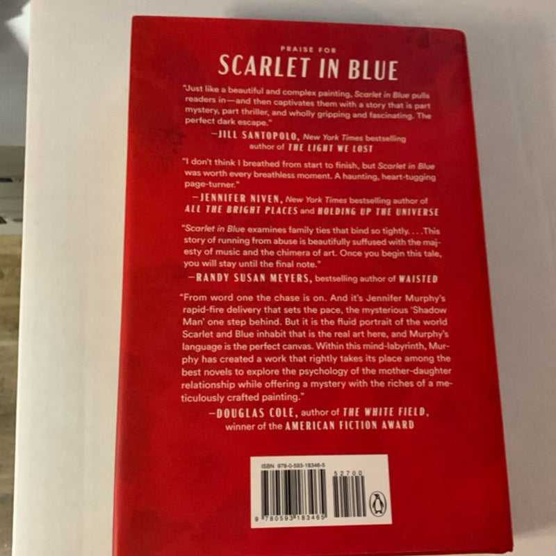 Scarlet in Blue