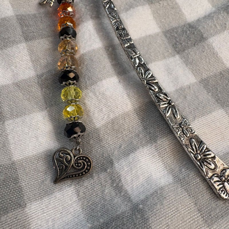 Bee & Heart Bookmark