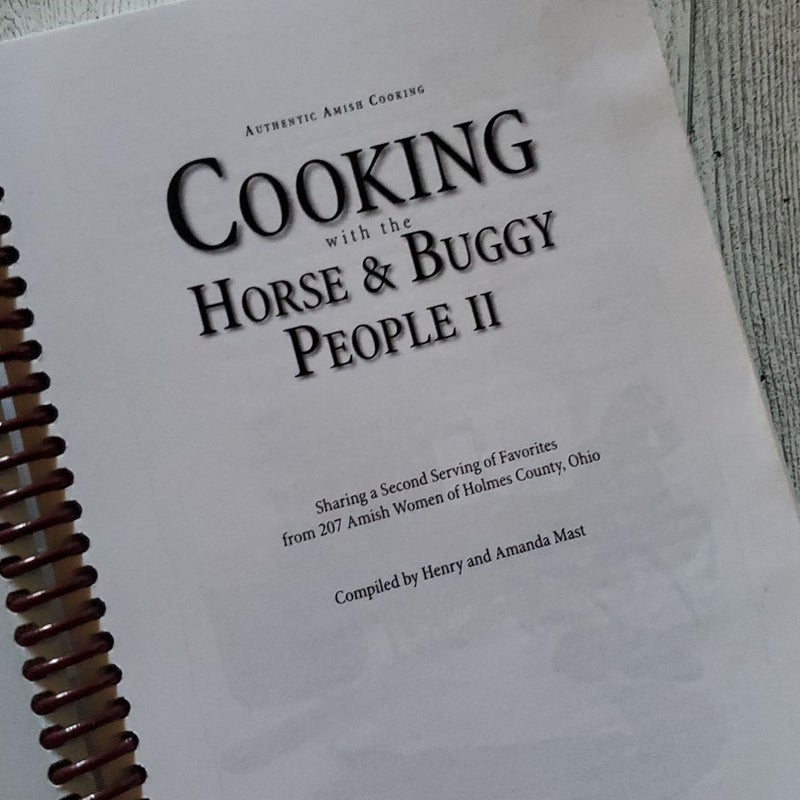Cooking with the Horse and Buggy People