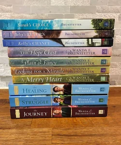 Lot 10 Amish Romances - The Journey