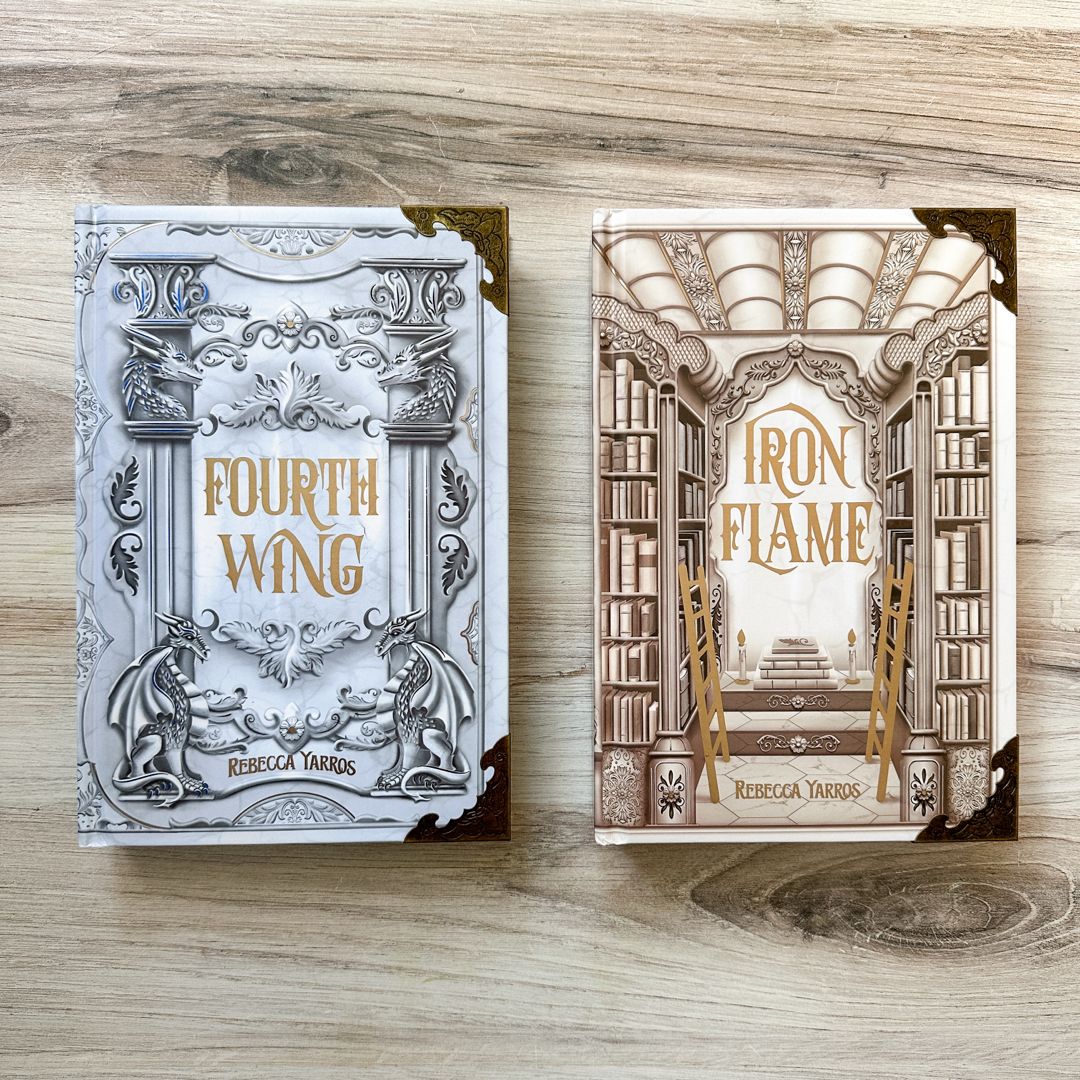 BookishBox Fourth Wing and Iron Flame