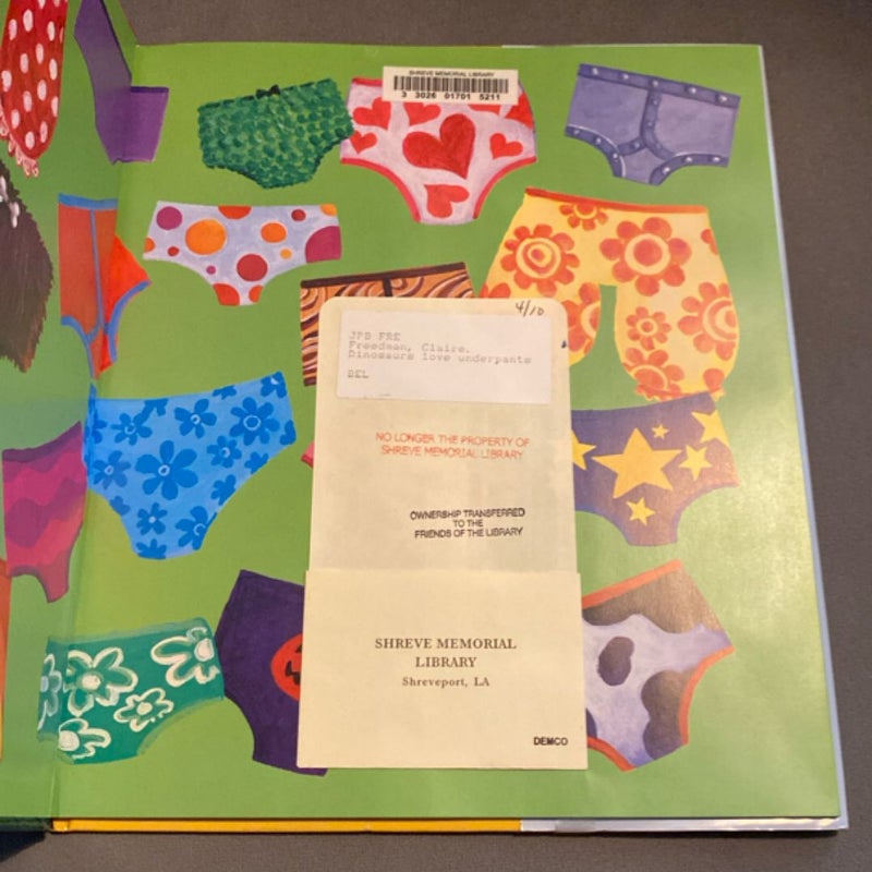 Dinosaurs Love Underpants