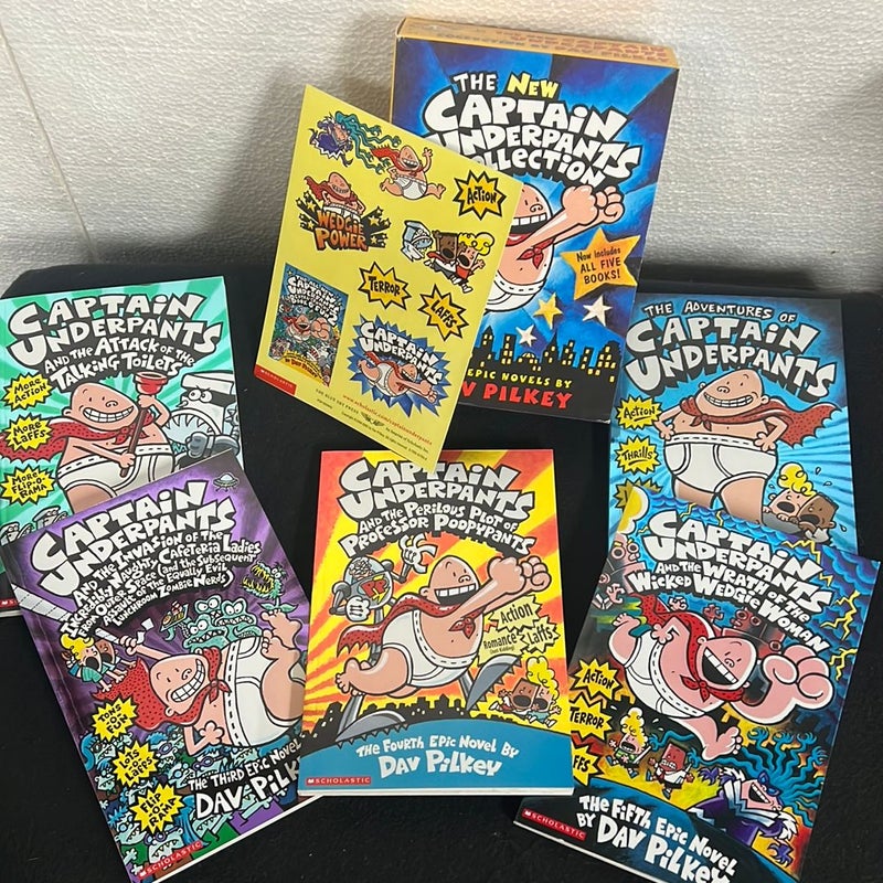 The New Captain Underpants Collection