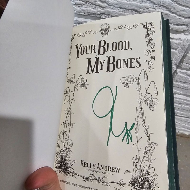 Your Blood My Bones OwlCrate Edition