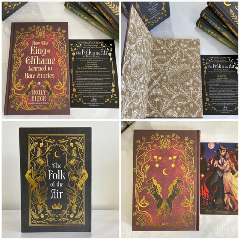 Litjoy Folk Of The Air Box Set 1st Print (The Cruel Prince Hand Signed!) 