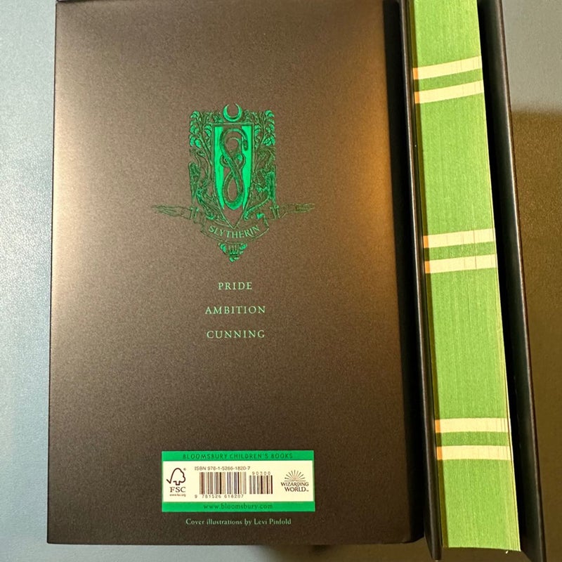 Harry Potter and the Philosopher's Stone - Hardcover Slytherin Edition