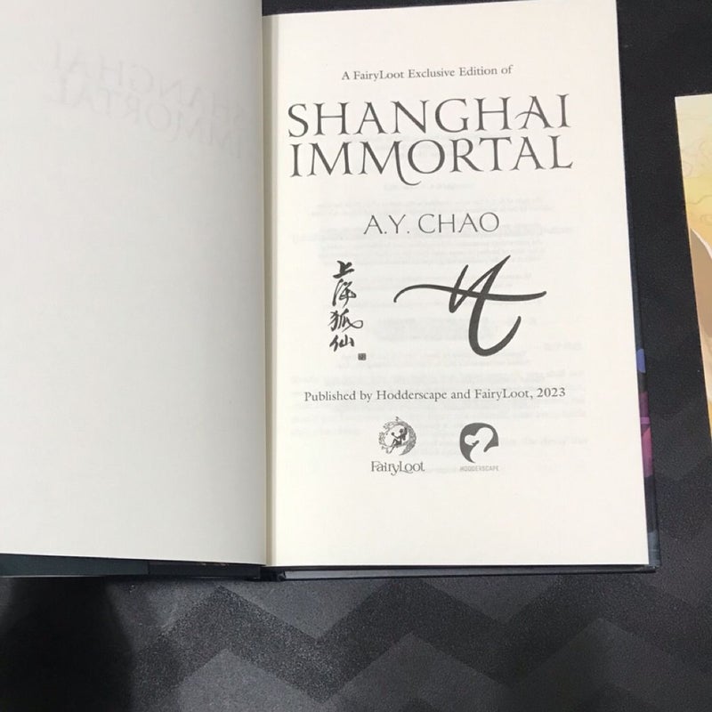 Shanghai Immortal (SIGNED Fairyloot Edition)