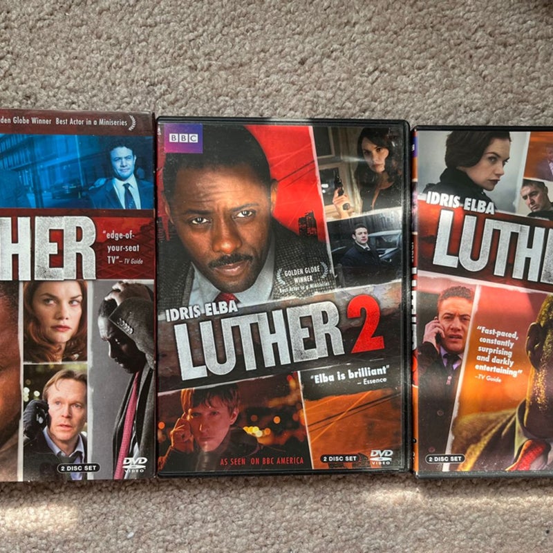 Luther Tv Series 1,2,3