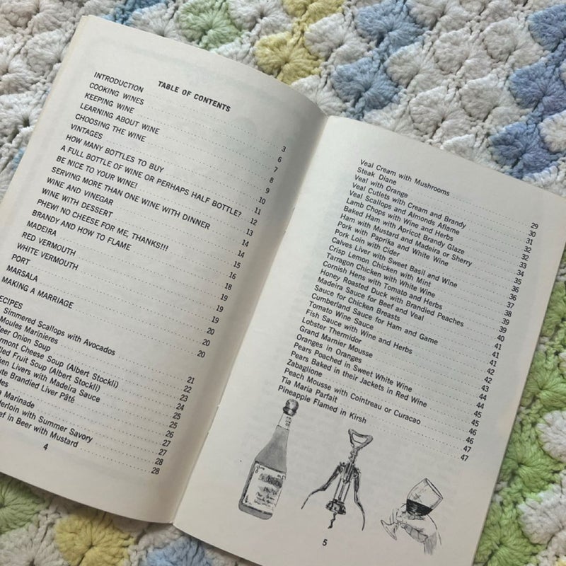 Wine Cookery Recipe Book