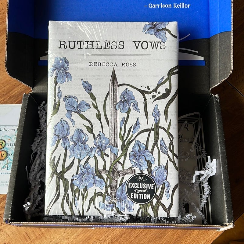 Ruthless Vows Owlcrate Signed Edition 