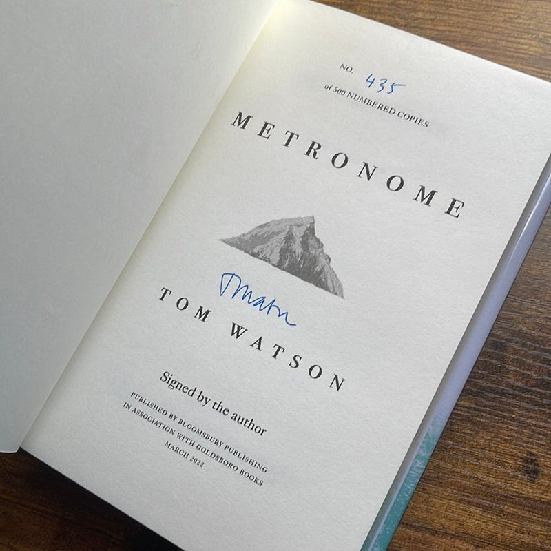 Metronome by Tom Watson, Hardcover Pangobooks
