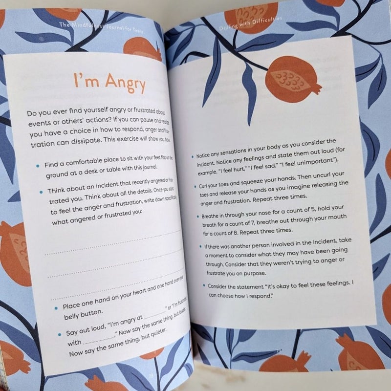 The Mindfulness Journal for Teens by Jennie Marie Battistin