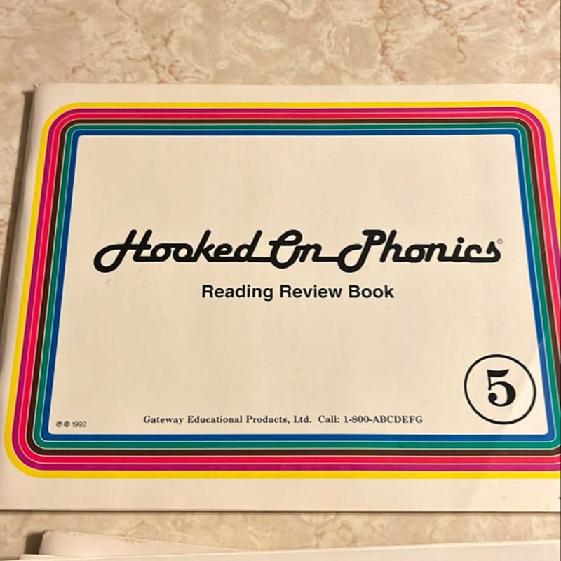 Hooked on Phonics Bundle of 5 Books