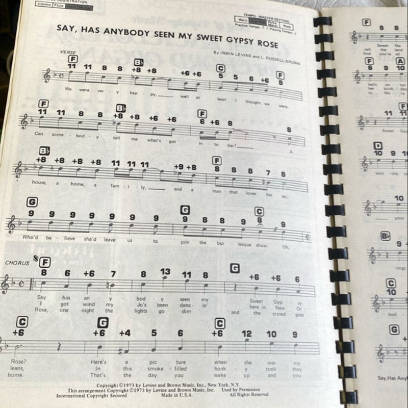 Golden Encyclopedia for Chord Organ 