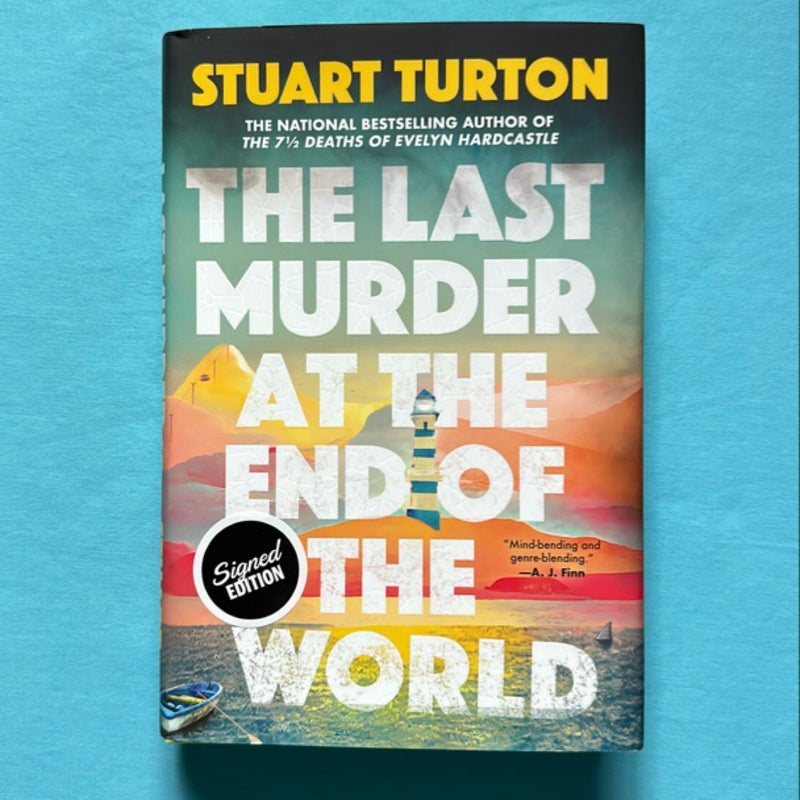 The Last Murder at the End of the World *signed*