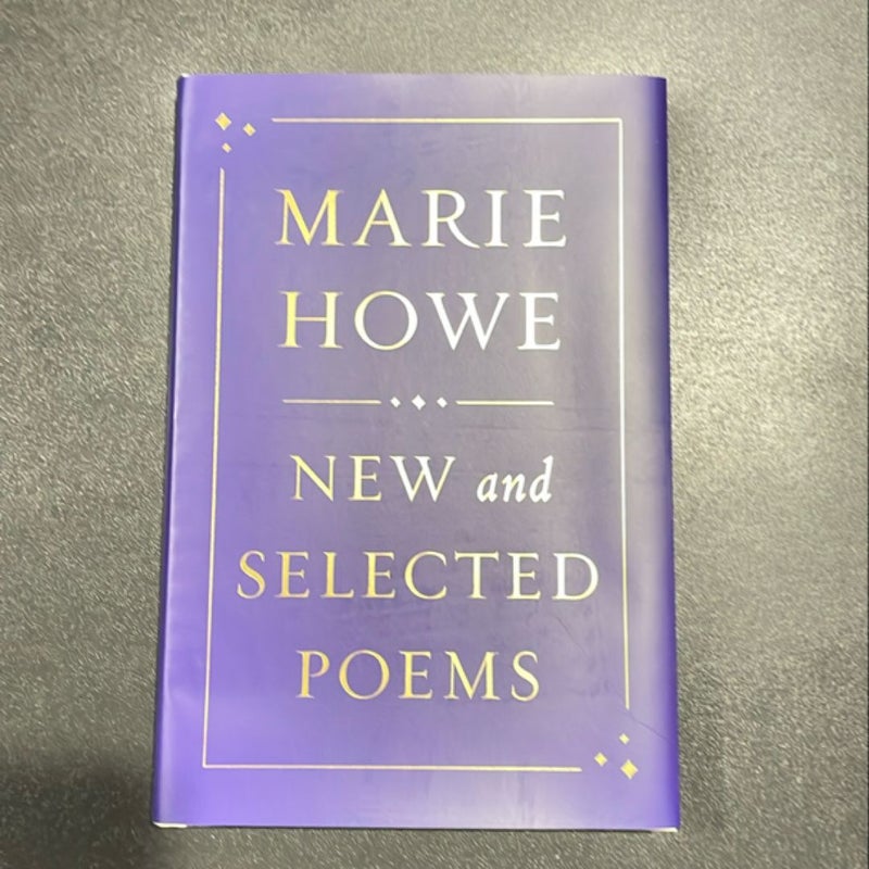 New and Selected Poems