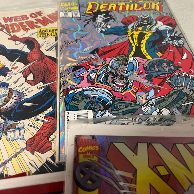 Lot of 23 Comic Books , Spider Man, X-Men , Superman 