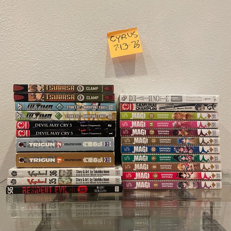 Whole Bunch of Manga for Sale! (: