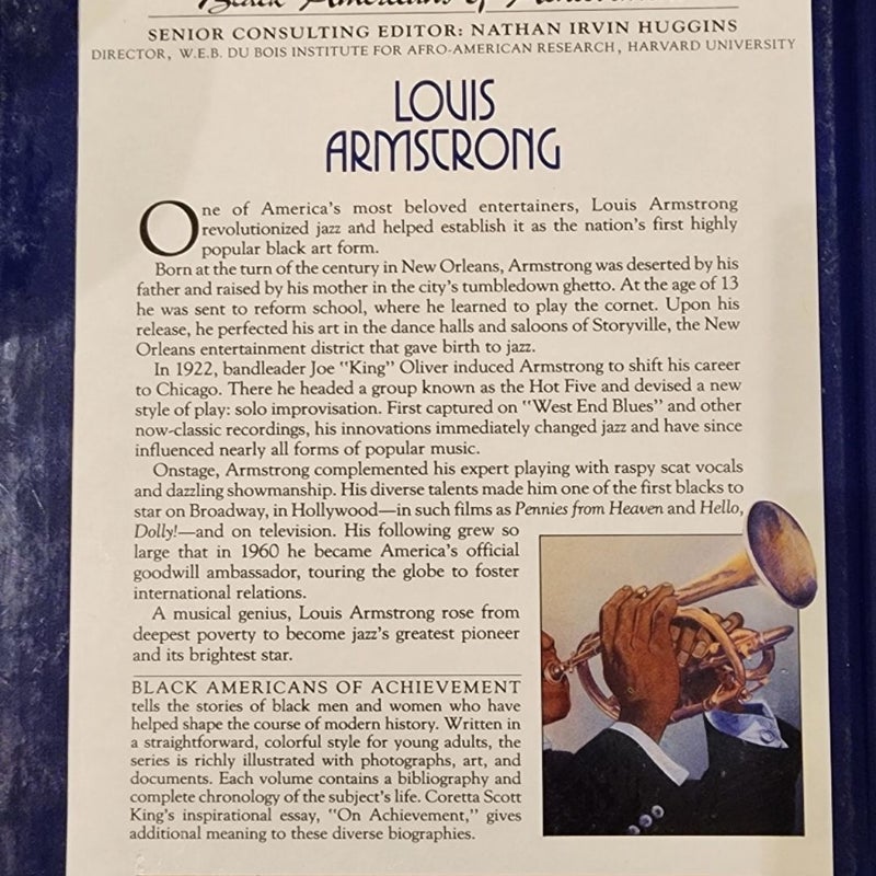 Louis Armstrong (Black Americans of Achievement)