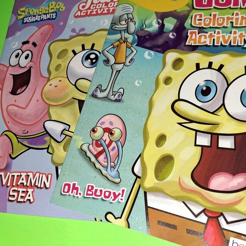 Spongebob SquarePants Coloring Books 