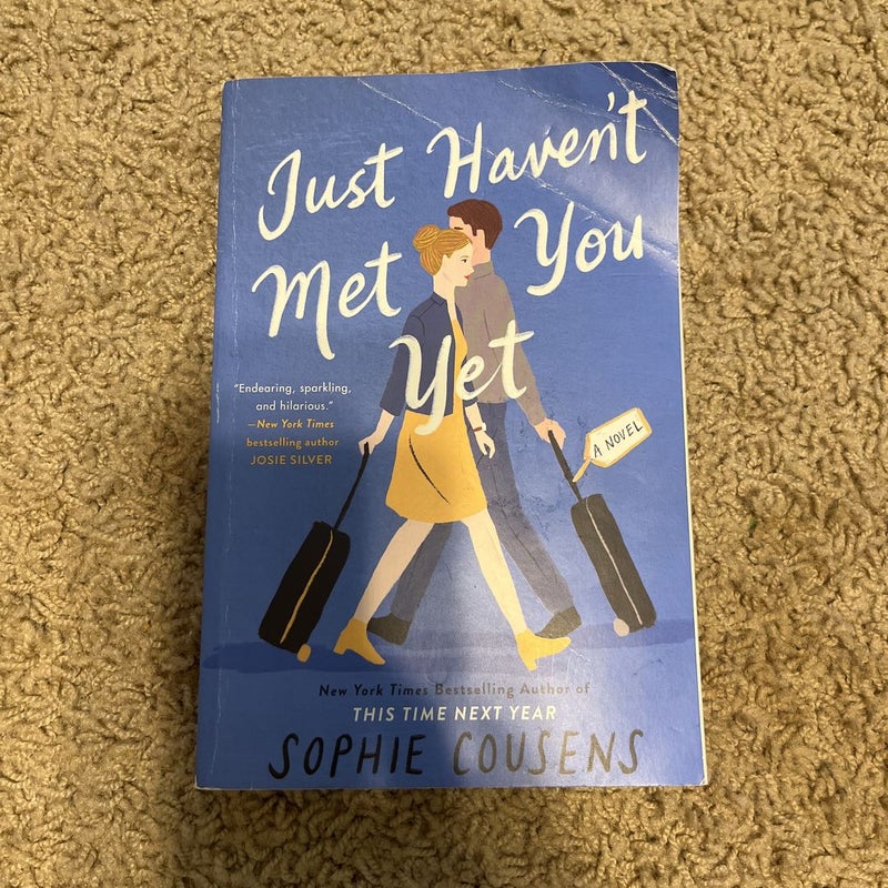 Just Havent Met You Yet By Sophie Cousens Paperback Pangobooks 