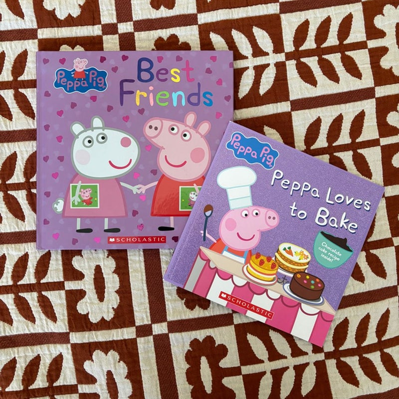 Peppa Pig: Best Friends & Peppa Loves to Bake
