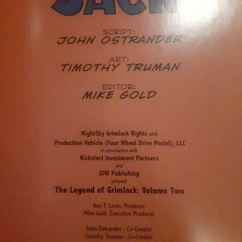 The Legend of GrimJack volume 2
