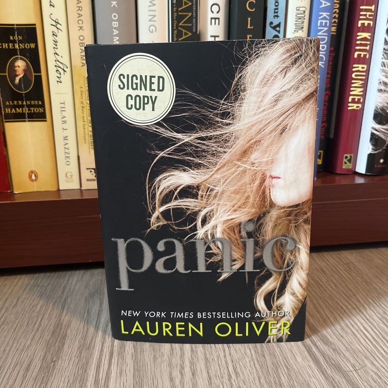Panic SIGNED BY AUTHOR