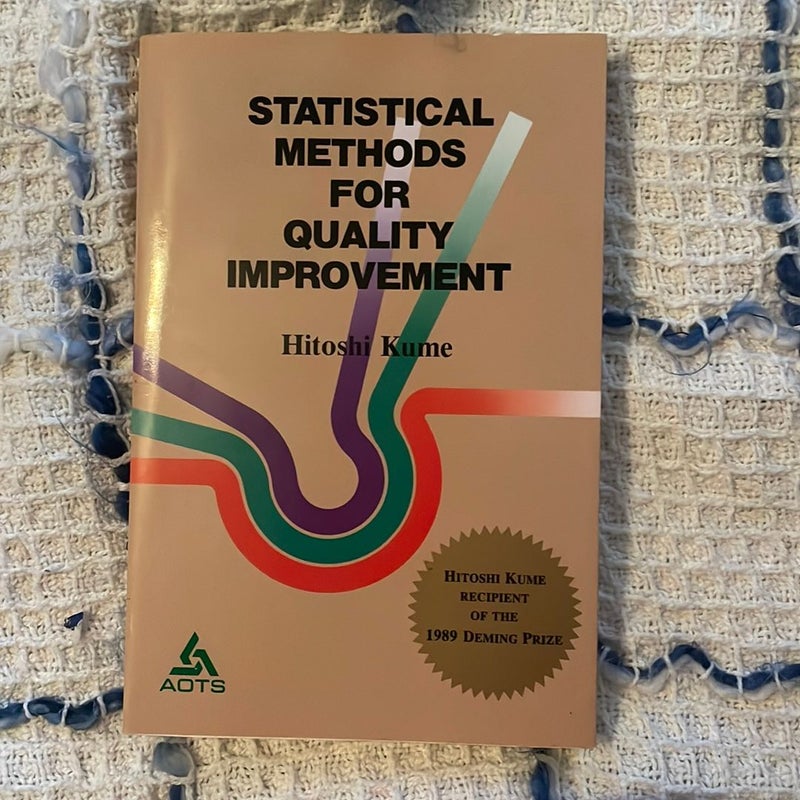 Statistical Methods for Quality Improvement